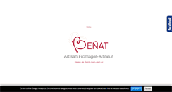 Desktop Screenshot of benat-fromager.com